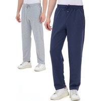 ROSS CAMP Jogginghose Sporthose Herren (2-tlg) Baumwolle, Freizeit, Sweatpants von ROSS CAMP