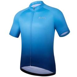 ROTTO Herren Radtrikot Fahrradtrikot Kurzarm Farbverlauf Serie von ROTTO