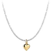 ROUGEMONT Silberkette Damen Herz Halskette 925 Sterling Silber Halskette Bicolor, Hypoallergen von ROUGEMONT