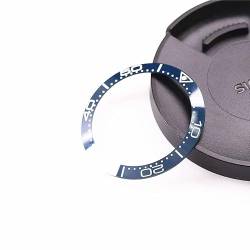 ROUHO 38 mm Ceremic Watch Digital Lünette Uhrenskalenring Ersatz Uhrenlünette für Ome-ga Seamaster 300-Blau von ROUHO