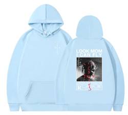 Travis Fans Kapuzenpullover Rapper Jack The Scotts Streetwear Herren Hold That Heat Look Mom I Can Fly Hiphop Kapuzenpullover, Travis-Fans 07, 42 von ROUSER