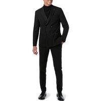 ROY ROBSON Herren Anzug schwarz Mikrofaser Slim Fit von ROY ROBSON