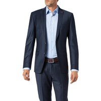 ROY ROBSON Herren Sakko blau Schurwolle meliert Slim Fit von ROY ROBSON