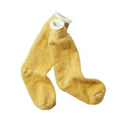 Rototo Double Face Mens Fashion Socks Medium Yellow von ROtoTO