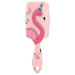 Fashion Cute Flamingo Air Cushion Brush, Detangling Kamm, Comb Healthy Hair, 3d Brush Hair von RPLIFE