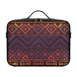 RPLIFE Nahtlose, bunte Navajo-Muster, hängende Reise-Kulturbeutel für Damen und Herren, große Kosmetiktaschen mit Haken, Nahtloses, buntes Navajo-Muster, Einheitsgröße von RPLIFE