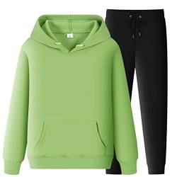 Herren Jogginganzug Trainingsanzug Sportanzug Hausanzug Herren Trainingsanzug Herren Outfit Komplett Set Jogging Anzughose Herren Jogginganzug Herren Baumwolle DüNn Geschenk für Freund/Ehemann/Sohn von RRGEAR