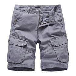 RRGEAR Herren Cargo Shorts Kurze Freizeit Hose Schlupfhose Leichter Stoff Herren Summer Shor Cargos Sommerhosen Herren Sporthose Kurz Herren von RRGEAR