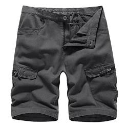 RRGEAR Herren Monroe Cargo Shorts aus Baumwolle | Bermuda Männer Sommerhose Männer Mens Shorts Herrenshorts von RRGEAR