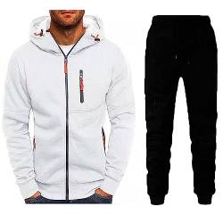 RRGEAR Hoodie Hose Set Herren Trainingsanzug Casual Jogginganzug Treninganzug Herren Trainingsanzug FüR Herren JogginganzüGe Sportanzug Kinder Das perfekte Geschenk für Männer von RRGEAR