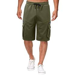 RRGEAR Kurze Hose Herren Bermuda Leinen Shorts Leinenhose Stoffhose Leinenshorts Männer Sommerhose Jungen Freizeithose Kurze Hosen Herren 3/4 Sportshorts s m l XL 2XL 3XL 4XL 5XL von RRGEAR