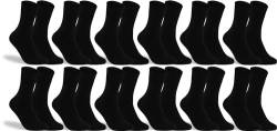 RS. Harmony Socken ohne Gummibund, XXL in Übergröße, für Herren, aus Baumwolle 31039 | 12 Paar | schwarz | 52-54 von RS. Harmony