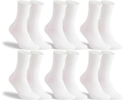 RS. Harmony Socken ohne Gummibund für Damen 13310 | 6 Paar | weiß | 35-38 von RS. Harmony