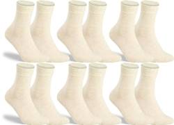 RS. Harmony Socken ohne Gummibund für Damen 13311 | 6 Paar | Natur-Melange | 39-42 von RS. Harmony