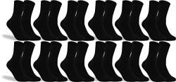 RS. Harmony Socken ohne Gummibund für Damen 13312 | 12 Paar | schwarz | 39-42 von RS. Harmony