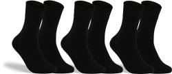 RS. Harmony Socken ohne Gummibund für Damen 13312 | 3 Paar | schwarz | 35-38 von RS. Harmony