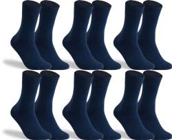 RS. Harmony Socken ohne Gummibund für Damen 13313 | 6 Paar | Marine | 39-42 von RS. Harmony