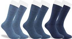 RS. Harmony Socken ohne Gummibund für Damen 13317 | 3 Paar | Jeanstöne | 35-38 von RS. Harmony