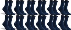 RS. Harmony Socken ohne Gummibund für Herren, aus Baumwolle 31213 | 12 Paar | marine | 39-42 von RS. Harmony