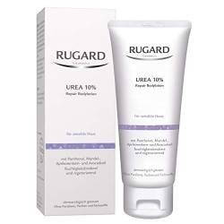 RUGARD Urea 10% Repair Bodylotion: Intensiv pflegende Körperlotion mit Urea für sensible Haut, 200ml von RUGARD