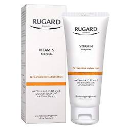 RUGARD Vitamin Bodylotion: Feuchtigkeitsspendende Körperpflege für trockene Haut mit Avocadoöl und Sheabutter, 200ml von RUGARD