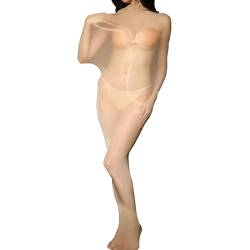 RUIBAVYA 5D öL GläNzende GanzköRper Strumpfhose Damen Bodystocking UltradüNn Transparent Full Body Stockings Strumpfhose GläNzend von RUIBAVYA
