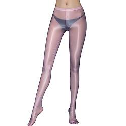 RUIBAVYA Strumpfhosen für Damen Glossy Pantyhose Hohe Elastizität Fiber Strumpfhose Naht öL GläNzende Strumpfhose von RUIBAVYA