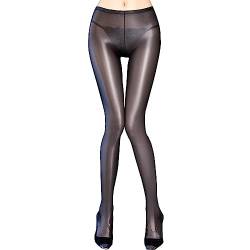 RUIBAVYA Strumpfhosen für Damen Glossy Pantyhose Hohe Elastizität Fiber Strumpfhose Naht öL GläNzende Strumpfhose von RUIBAVYA