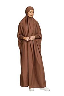 Frauen Kleid muslimisches Gebet Abaya islamische Robe Maxi afrikanischer Kaftan Türkei Islam Dubai Türkei Kleid in voller Länge mit Hijab von RUIG