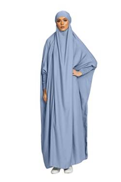 Frauen Kleid muslimisches Gebet Abaya islamische Robe Maxi afrikanischer Kaftan Türkei Islam Dubai Türkei Kleid in voller Länge mit Hijab von RUIG