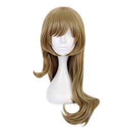 Anime Project Genshin Impact Long Blonde Cosplay Wig Synthetic Hair Halloween Costume Party Wigs For Women von RUIRUICOS
