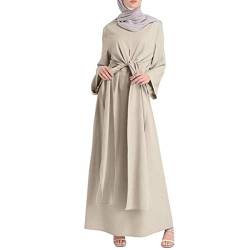 RUNYN Abaya Muslim Damen Gebetskleidung Muslimische Kleider Damen Hijab Kleid Abaya Jilbab gebetskleid islamische Kleidung Frauen von RUNYN