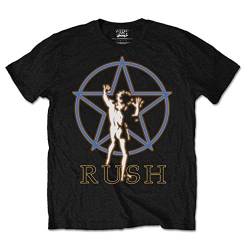 Rush by Gordon Rush Herren T-Shirt Starman Glow, Schwarz (Black), L von RUSH