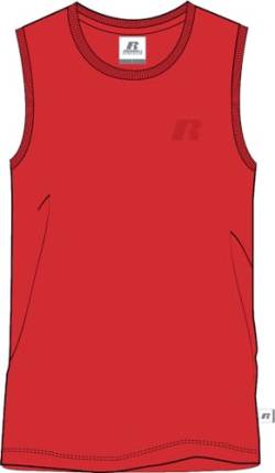 RUSSELL ATHLETIC A30021-F4-420 Tee Shirt T-Shirt Herren Fiery RED Größe XL von RUSSELL ATHLETIC