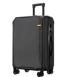 Koffer Trolley Reisekoffer Koffer Mit 360° Drehbaren Rädern. Gepäck Mit Drehbaren Rädern. Hartschale, Leicht Koffer Gepäck Rollkoffer (Color : B, Size : 20in) von RUVOO