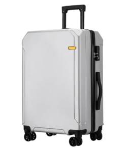 Koffer Trolley Reisekoffer Koffer Mit 360° Drehbaren Rädern. Gepäck Mit Drehbaren Rädern. Hartschale, Leicht Koffer Gepäck Rollkoffer (Color : G, Size : 20in) von RUVOO