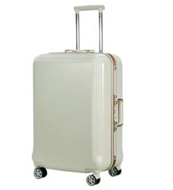 Koffer Trolley Reisekoffer PC-Hartschalen-Handgepäck, Doppel-Spinner-Koffer Mit 8 Rädern Und TSA-Schloss Koffer Gepäck Rollkoffer (Color : E, Size : 20in) von RUVOO