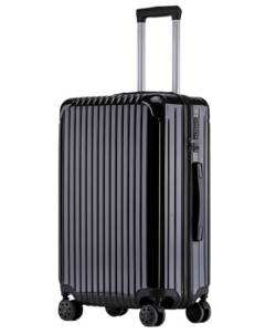 RUVOO Koffer Trolley Reisekoffer Hartschalen-ABS-Koffer Mit Doppelten Spinnerrädern, Leichtes Rollgepäck Mit Schloss Koffer Gepäck Rollkoffer (Color : G, Size : 20in) von RUVOO