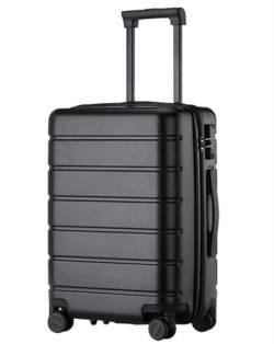 RUVOO Koffer Trolley Reisekoffer Von Der Fluggesellschaft Zugelassenes Hartschalengepäck Mit Spinner, Leichtes Rollgepäck Mit TSA-Schloss Koffer Gepäck Rollkoffer (Color : C, Size : 20") von RUVOO