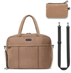 Reisetasche Sporttasche 17-Zoll-Wochenend-Übernachttasche Aus Daunenjackenstoff Mit Schuhfach Für Damen Reisetaschen (Color : A, Size : 45 * 18 * 35cm) von RUVOO