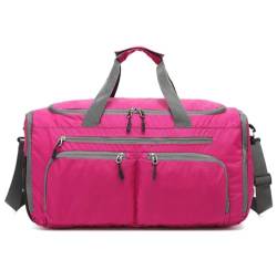 Reisetasche Sporttasche 20-Zoll-Reisetasche Für Herren, Reisetasche Mit Schuhfach, Übernachtungstasche Für Damen Reisetaschen (Color : B, Size : 51 * 30 * 26cm) von RUVOO