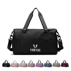 Sporttasche für Damen und Herren, Reisetasche mit Schuhfach und Nassfach, Wasserdicht Schwimmtasche Weekender Handtaschen, Leichte Travel Bag Trainingstasche für Sport Gym Reise Yoga von RUYI