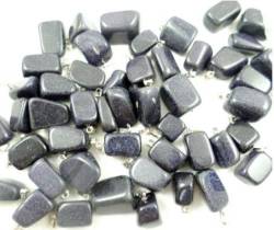 RVBLRDSE natural stone pendant Natürlicher Quarzkristall Opal Lapis Indien Achate Unregelmäßige Form Anhänger for DIY Schmuckherstellung Halsketten Zubehör 50PCS Anhänger (Size : NO.17) von RVBLRDSE