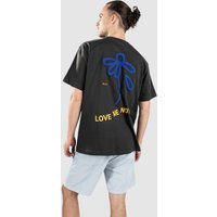 RVCA Love Me Not T-Shirt pirate black von RVCA