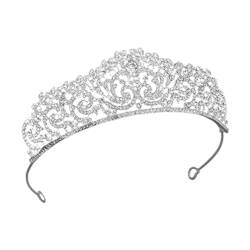 Vintage Kristallkronen Strass Braut Tiara Braut Kristall Stirnband Kopfschmuck Kopfschmuck von RWRAPS