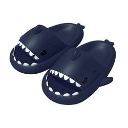 RXLLDOLY Shark Slides, Hai Hausschuhe Damen Herren, Shark Slippers, Cloud Shark Slides, Rutschfest Verdicken Weich Damen Haifisch Schlappen von RXLLDOLY