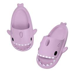 RXLLDOLY Shark Slides, Hai Hausschuhe Damen Herren, Shark Slippers, Cloud Shark Slides, Rutschfest Verdicken Weich Damen Haifisch Schlappen von RXLLDOLY