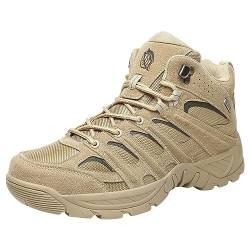 Arbeitsstiefel Herren, Sportlich Ultralight Bequeme Sport Sneakers Fitnessschuhe Wandern Abriebfest Bergsteigen Wasserdichte Schuhe Trekkingschuhe Wandern Cozy Bequeme Leichte Wanderschuhe Sportschuhe von RYTEJFES