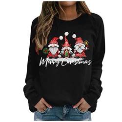 Christmas Hoodie, Langarm Damen Lässige Elegant Shirt Oberteile Lustig Modische Festliche Cute Blusen Kostüm Weihnachts Komfortabel Christmas Basic Kleidung Damenoberteile ## von RYTEJFES