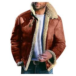 Jacke Herren Pilotenjacke Herren Arbeitsjacke Winter Baumwollkleidung Winter College Jacke Herren Wintermantel Kurz Wolle Teddyjacke Herrenjacke Mit Fellkragen Winterjacke Trachtenjacke Pelzmantel % von RYTEJFES